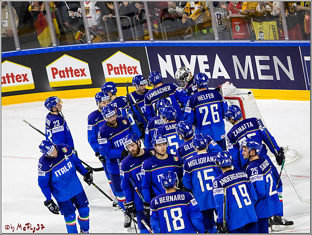 IIHF WM 2017, Italien - Deutschland, 13.05.2017